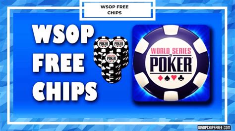 wsop chips code|WSOP Free Chips July 2024 .